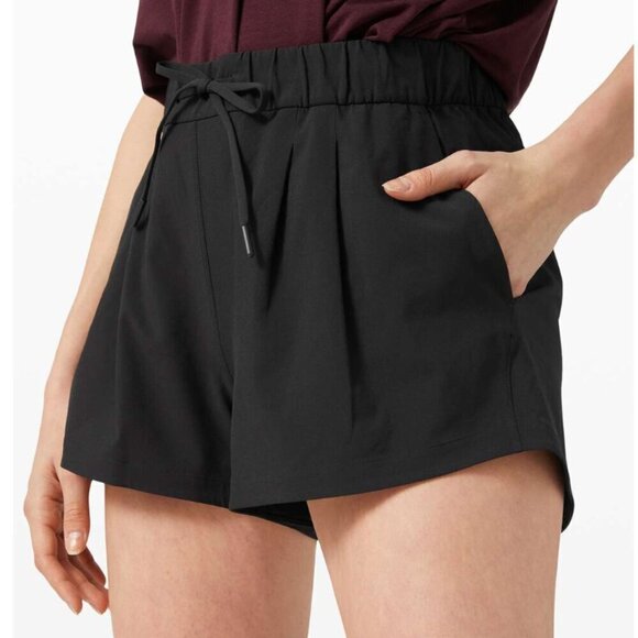 Lululemon Stroll at Sundown Short 3" Black - Picture 7 of 7